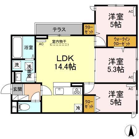  間取り図写真