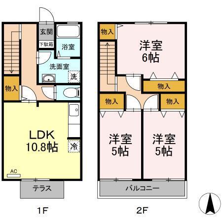  間取り図写真