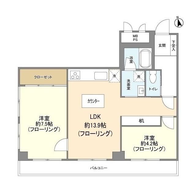  間取り図写真