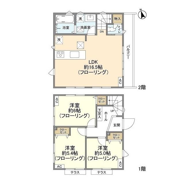 間取り図写真