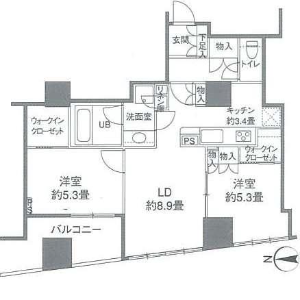  間取り図写真