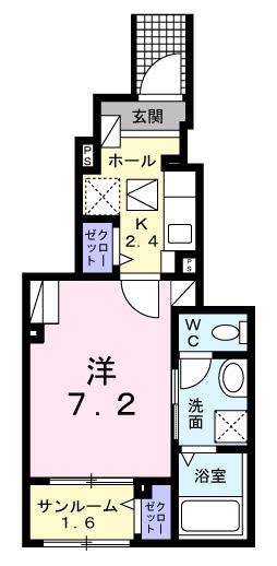 ルピナス・Ｋ（102） 間取り図画像