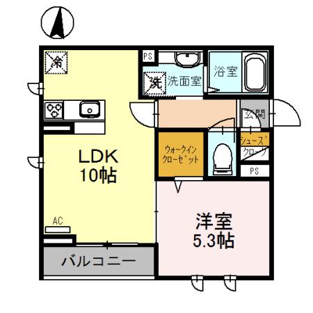 桜DKハイム（105） 間取り図画像