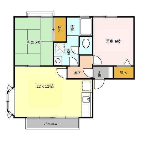 ストークピア・アルファミール（S101） 間取り図画像