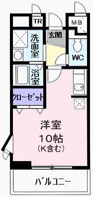 エクセラン・パレ（506） 間取り図画像