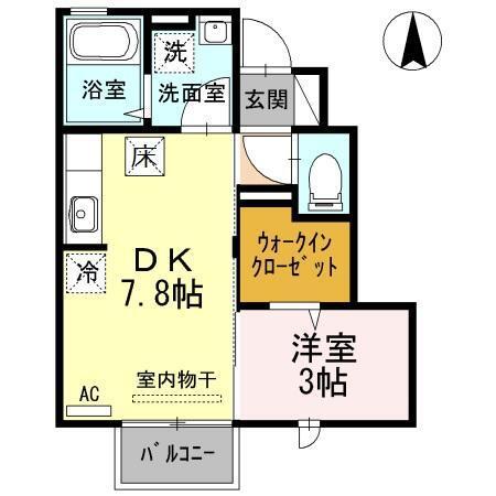ファミール緑町（105） 間取り図画像