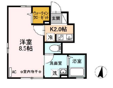 メルヴェーユ（105） 間取り図画像