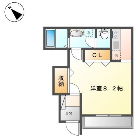 モデルナ 間取り図画像