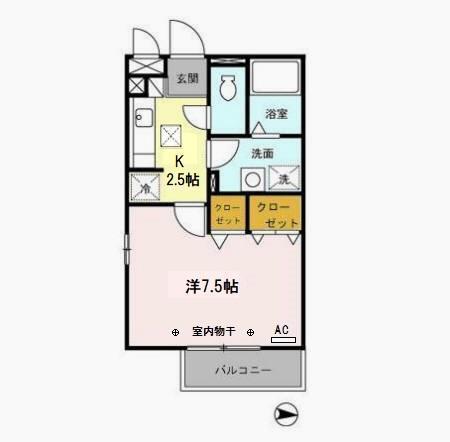 Ｋ＆Ｋ１４１（105） 間取り図画像