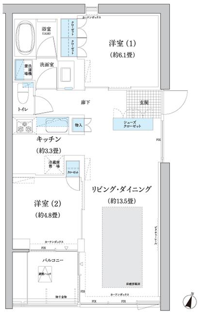  間取り図写真
