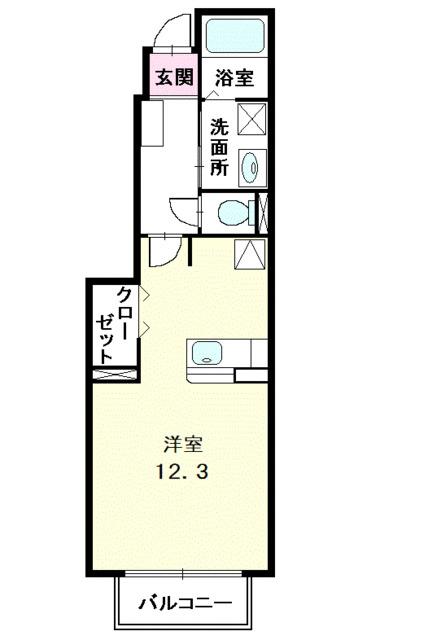エルンテ（102） 間取り図画像