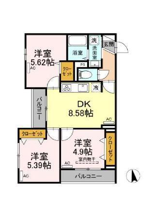  間取り図写真