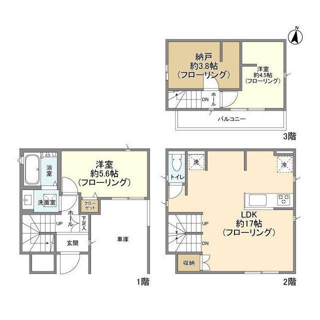  間取り図写真