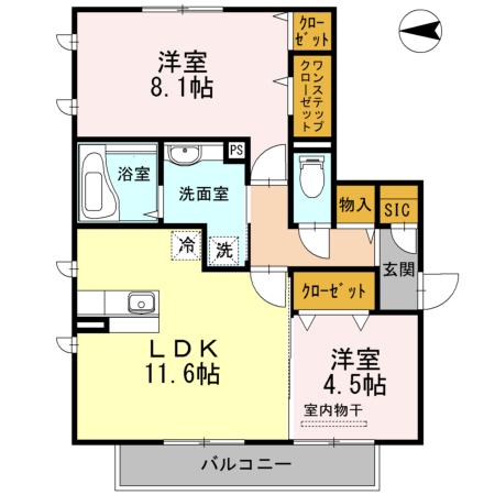  間取り図写真