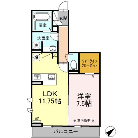 メゾンルミエール（307） 間取り図画像