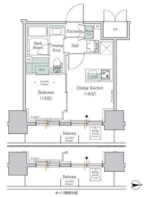  間取り図写真