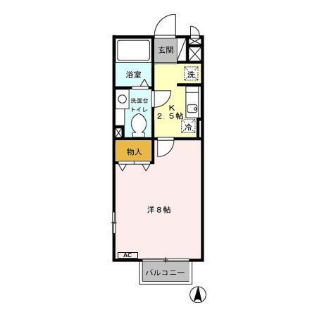 エトワール多摩平（206） 間取り図画像
