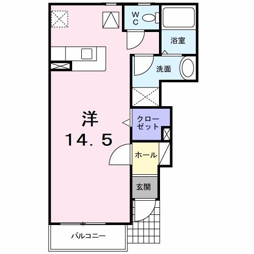 アヴニール　Ⅱ（102） 間取り図画像