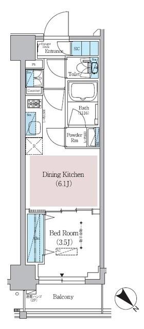 アーバネックス日本橋横山町（905） 間取り図画像