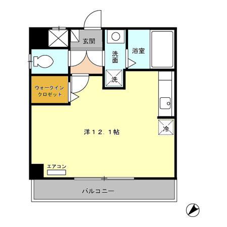 ヒルトップ成増（405） 間取り図画像