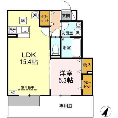 ソレアード（102） 間取り図画像