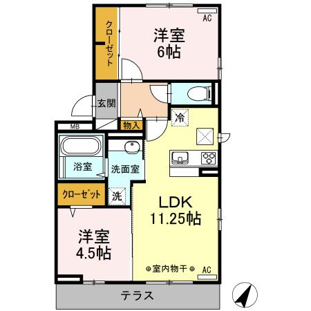  間取り図写真