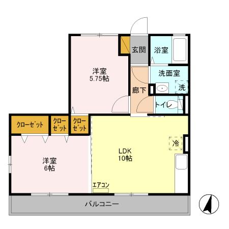 アルタイル（301） 間取り図画像