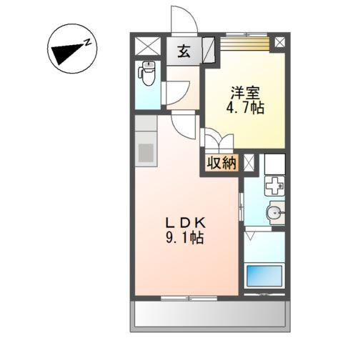 ア・レーズ 間取り図画像