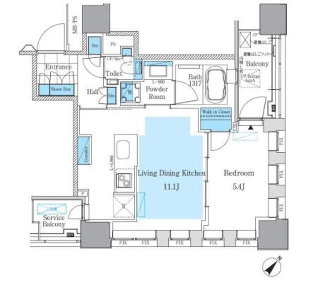  間取り図写真