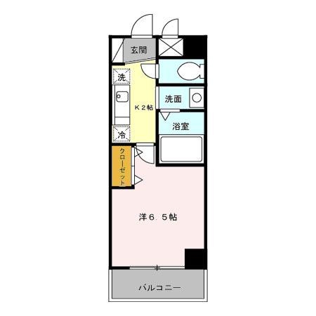ベルデュール小石川（205） 間取り図画像