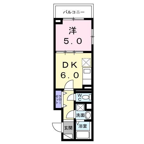 ロイヤルパイン　ストリーム（303） 間取り図画像