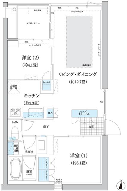  間取り図写真
