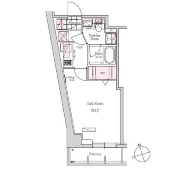 アーバネックス三田（706） 間取り図画像