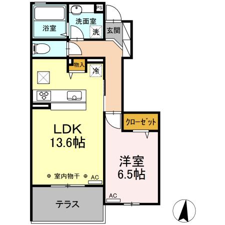 シルフィッド　S（105） 間取り図画像