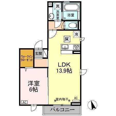ハイムヴァルト（101） 間取り図画像