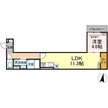 グラナーデ徳丸（302） 間取り図画像