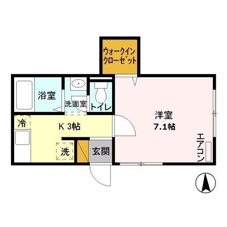 CASA　BIANCA（202） 間取り図画像