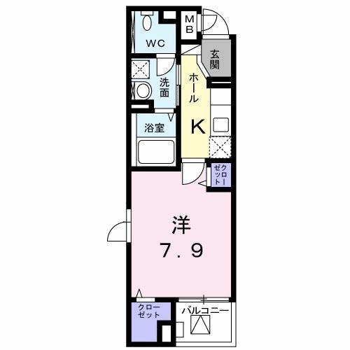 ハピネス　パラシオン（207） 間取り図画像