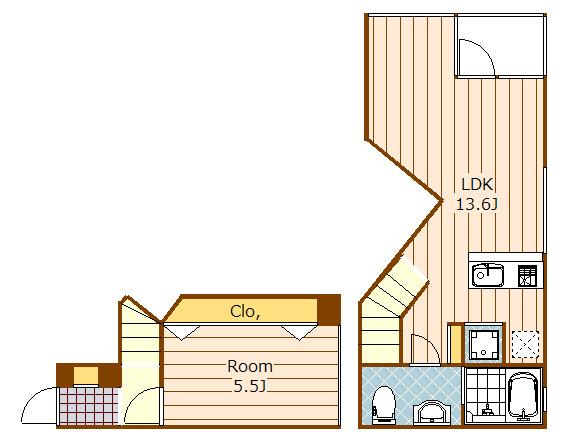  間取り図写真