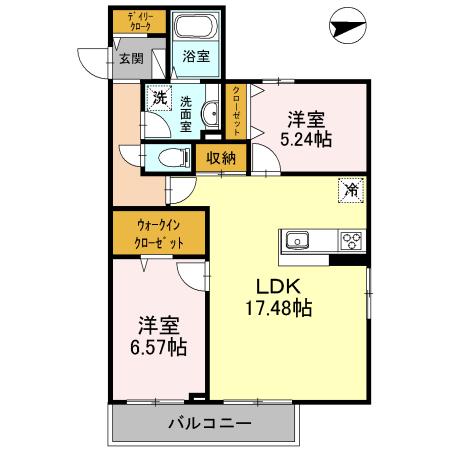 グランドール大岡山（105） 間取り図画像