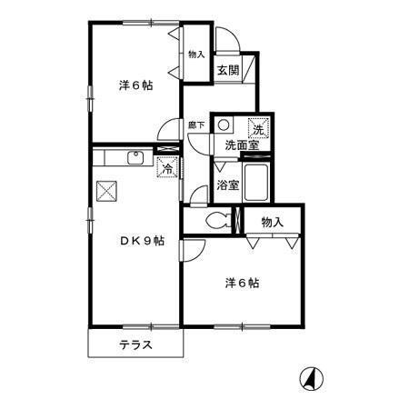  間取り図写真