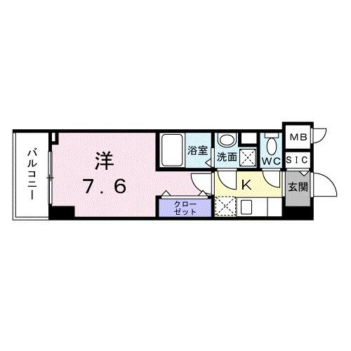 スアヴィス谷在家（103） 間取り図画像