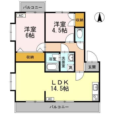 アメージング・エステート（301） 間取り図画像