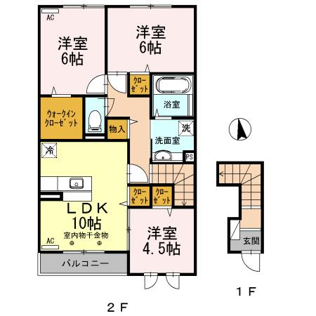  間取り図写真