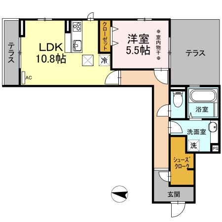  間取り図写真
