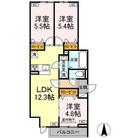  間取り図写真