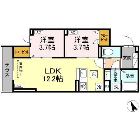  間取り図写真
