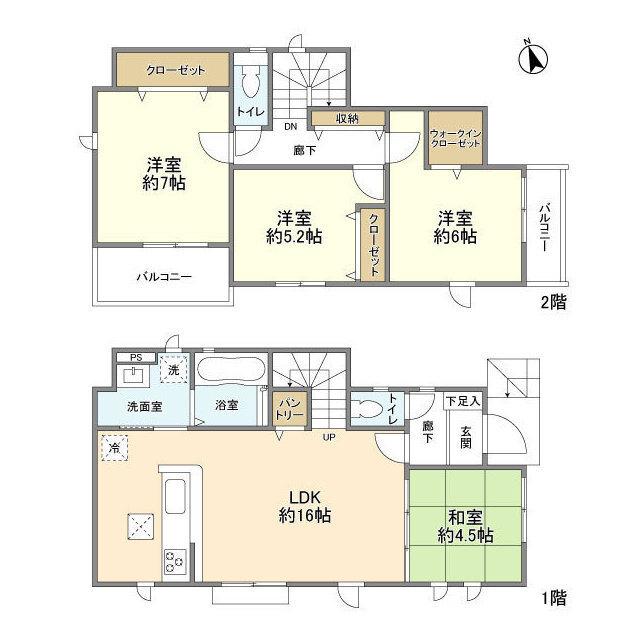  間取り図写真
