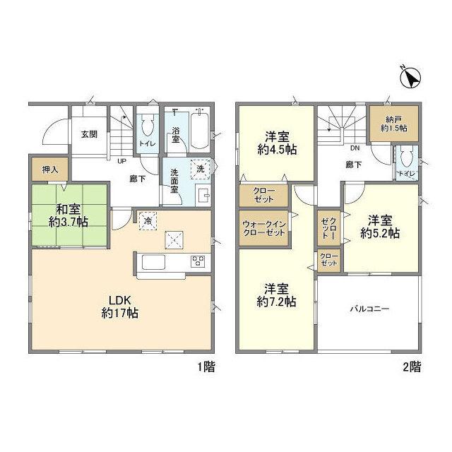  間取り図写真