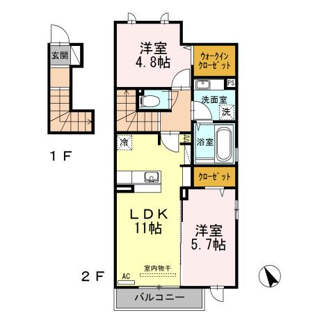  間取り図写真